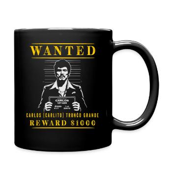 Wanted: Gigolo Carlos "Carlito" Tronco Grande - Full Colour Mug - black - Right