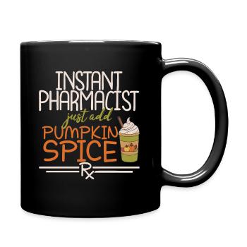 Apothecary Thanksgiving Pumpkin Spice - Full Colour Mug - black - Right