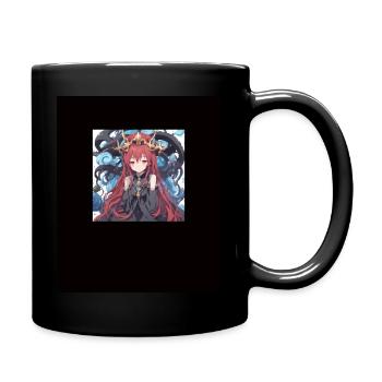 Schleimkönigin, Ätherische Schleimwandlerin Mimiky - Tasse einfarbig - Schwarz - Rechts