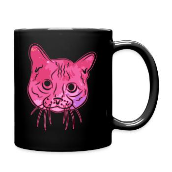 Munchkin cat Munchkin cat Colorful - Full Colour Mug - black - Right