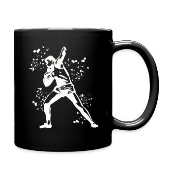 Lanceur de poids Colorsplash Lancer de poids - Mug uni - noir - Droite