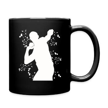 Lanceur de poids Colorsplash Lancer de poids - Mug uni - noir - Droite