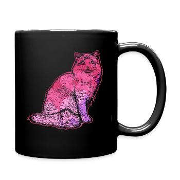 Ragdoll cat Ragdoll cat Colorful - Full Colour Mug - black - Right