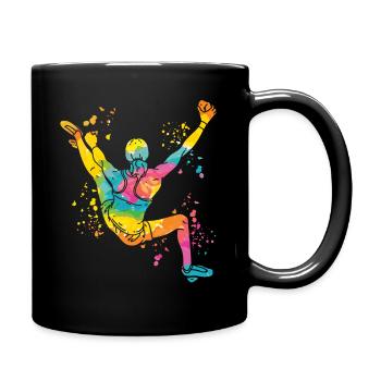 Bloc Colorsplash Bloc de bloc - Mug uni - noir - Droite