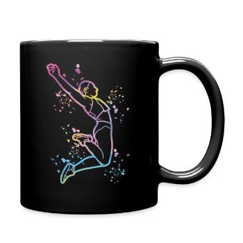 Long Jumpers Long Jump Kids Long Jump - Full Colour Mug - black - Right
