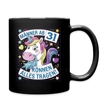 Les hommes âgés de 31 ans et plus peuvent porter n’importe quoi pour leur 31e anniversaire - Mug uni - noir - Droite