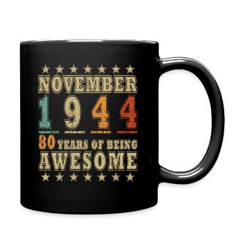Year November 1944 Jubilee November 1944 - Full Colour Mug - black - Right
