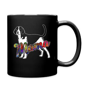 American Foxhound American Foxhound Mama - Full Colour Mug - black - Right