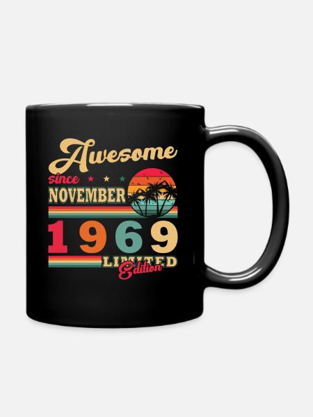 1969 Novembre 1969 Jubilé Novembre 1969 - Mug uni - noir