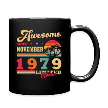 1979 November 1979 Jubilee November 1979 - Full Colour Mug - black - Right