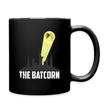 superhero unicorn - Tasse einfarbig - Schwarz - Rechts