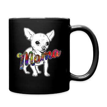 Chihuahua Chihuahua Mama - Full Colour Mug - black - Right
