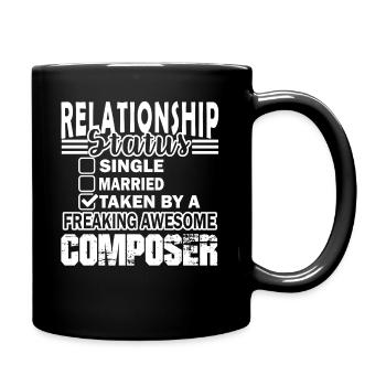 Composer Composer Relationship Status - Full Colour Mug - black - Right