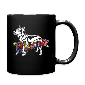 Australian Cattle Dog Australian Cattle Dog Mama - Full Colour Mug - black - Right