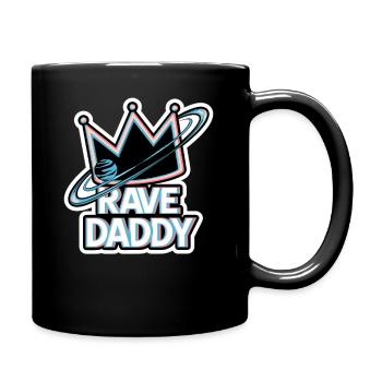 RAVE DADDY - Full Colour Mug - black - Right