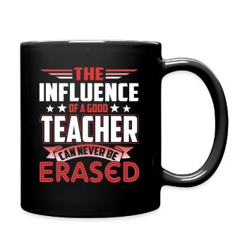 The Influence Of A Good Teacher - Full Colour Mug - black - Right