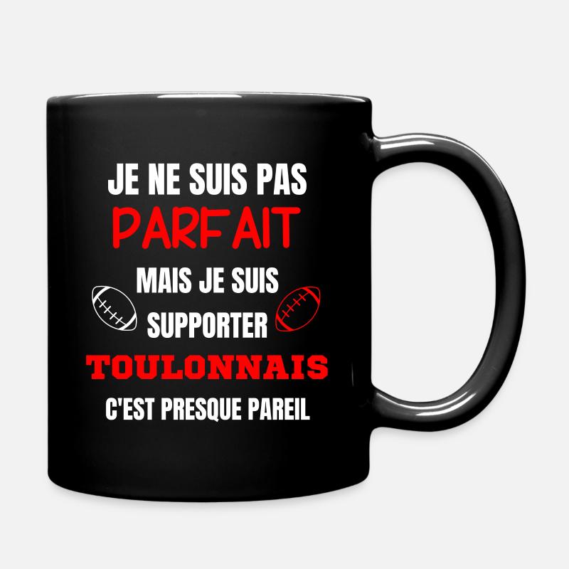 Supporteur Toulon Parfait Rugby - Mug uni - noir