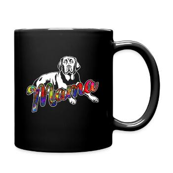 Black Labrador Black Labrador Mama - Full Colour Mug - black - Right