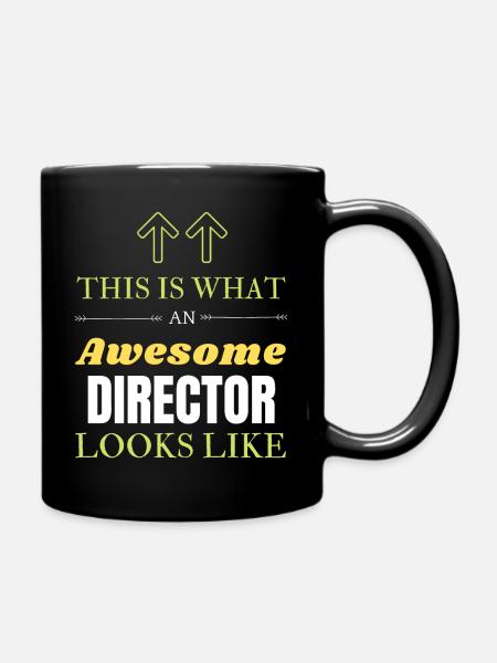 This is What an Awesome Director Looks Like - Full Colour Mug - black
