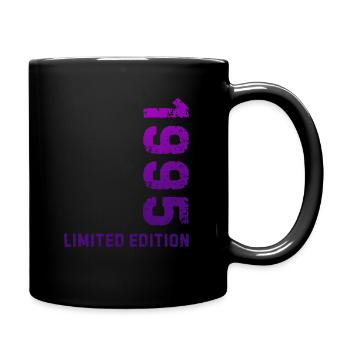 30. Geburtstag 1995 Limited Edition - Tasse einfarbig - Schwarz - Rechts