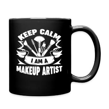 Keep Calm I'm A Makeup Artist - Full Colour Mug - black - Right