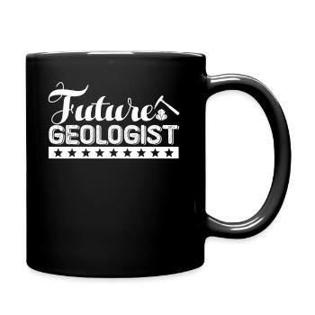 Geologist Future Geologist - Full Colour Mug - black - Right
