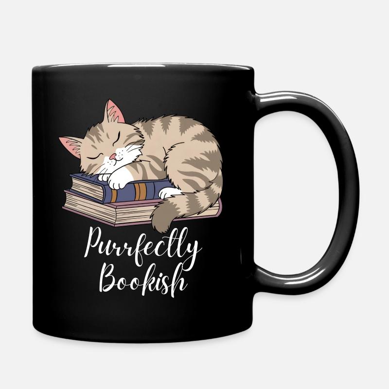 Parfaitement livresque - Mug uni - noir