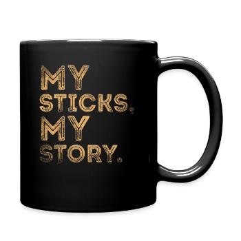 Arnis Eskrima Kali Philippinischer Martial - Tasse einfarbig - Schwarz - Rechts
