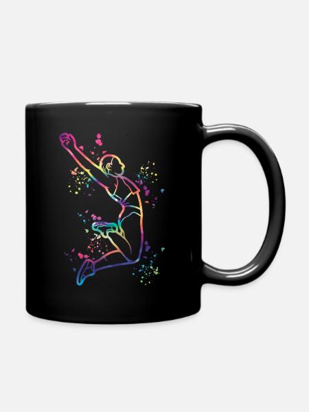 Sauts en longueur Saut en longueur Enfants Saut en longueur - Mug uni - noir