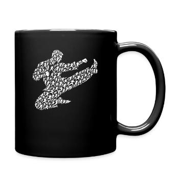 Karaté Karaté Combattant Arts Martiaux Shotokan - Mug uni - noir - Droite