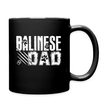 Funny Balinese Cat Dad - Full Colour Mug - black - Right