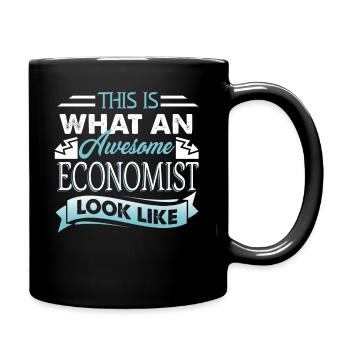 This Is What An Awesome Economist Look Like - Full Colour Mug - black - Right