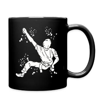 Bloc Colorsplash Bloc de bloc - Mug uni - noir - Droite