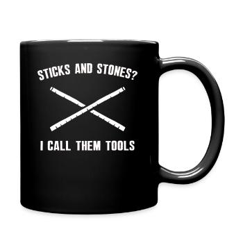 Arnis Eskrima Kali Arts Philippins FMA - Mug uni - noir - Droite