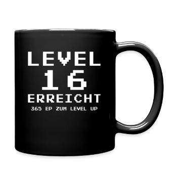 Niveau 16 Atteint 16e anniversaire Gamer Gaming - Mug uni - noir - Droite