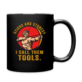 Arnis Eskrima Kali Art philippin - Mug uni - noir - Droite
