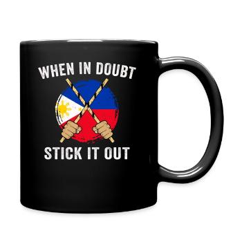 Arnis Eskrima Kali Filipino FMA - Mug uni - noir - Droite
