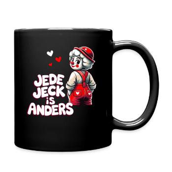 Carnaval Clown Jeck Kölle Alaaf Köln Kölsch Lustig - Mug uni - noir - Droite