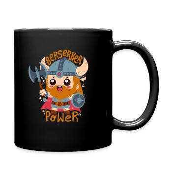 Berserker Power - Full Colour Mug - black - Right