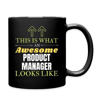This is What an Awesome Product Manager Looks Like - Full Colour Mug - black - Right