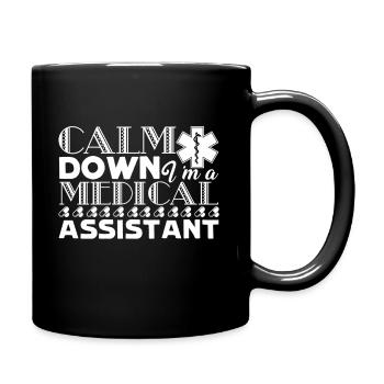 Medical Assistant I am A Medical Assistant - Full Colour Mug - black - Right