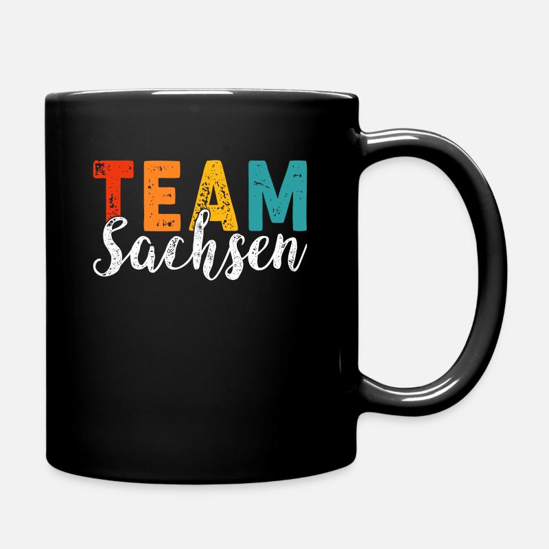 Saxony Design Saxon Funny - Full Colour Mug - black