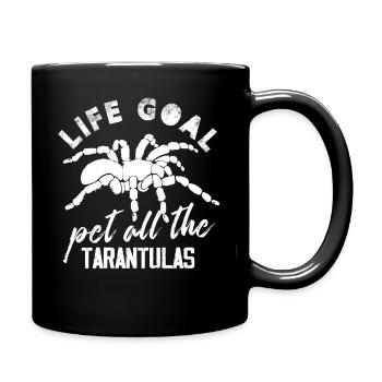 objectif de vie animal de compagnie toutes les tarentules Conception pour un - Mug uni - noir - Droite