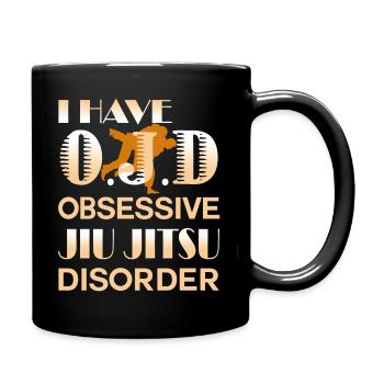 Obsessive Jiu Jitsu Disorder - Full Colour Mug - black - Right