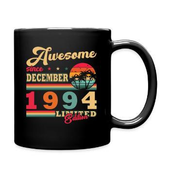 1994 December 1994 Jubilee December 1994 - Full Colour Mug - black - Right