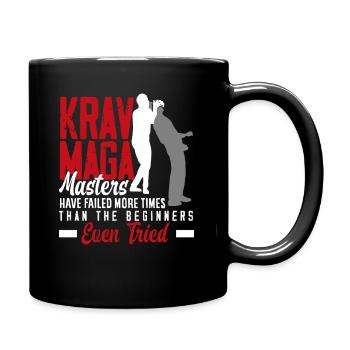 Krav Maga Entraîneurs Athlètes - Mug uni - noir - Droite