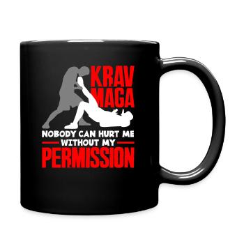Krav Maga Autodéfense - Mug uni - noir - Droite