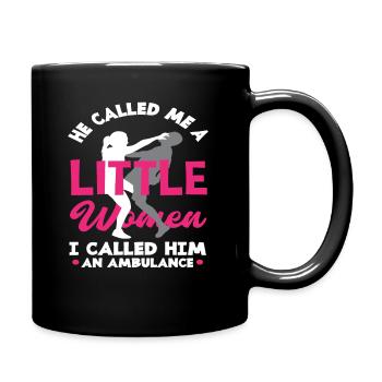 Motivation des femmes Krav Maga - Mug uni - noir - Droite