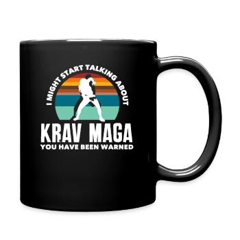 Krav Maga Hobby Passion Sportive - Mug uni - noir - Droite