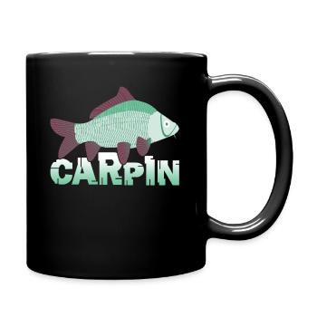 Awesome Carp - Full Colour Mug - black - Right